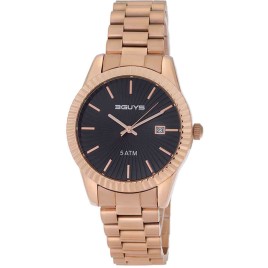 3GUYS Classic Rose Gold Stainless Steel Bracelet