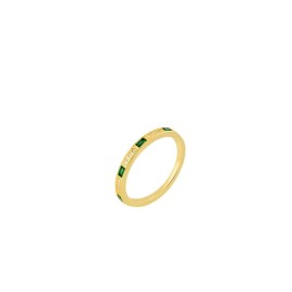 Prince Silvero Γυναικείο Δαχτυλίδι από Ασήμι 925 Επιχρυσωμένο νούμερο 54 1A-RG200-3E