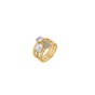 Prince Silvero Γυναικείο Δαχτυλίδι από Ασήμι 925 Επιχρυσωμένο νούμερο 56 1TA-RG015-3