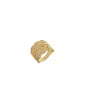 Prince Silvero Γυναικείο Δαχτυλίδι από Ασήμι 925 Επιχρυσωμένο νούμερο 56 1TA-RG016-3