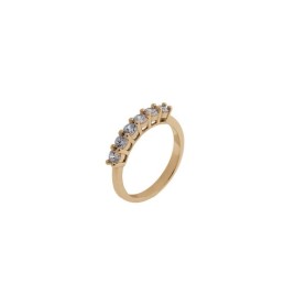 Prince Silvero Γυναικείο Δαχτυλίδι από Ασήμι 925 Επιχρυσωμένο νούμερο 55 9A-RG068-3