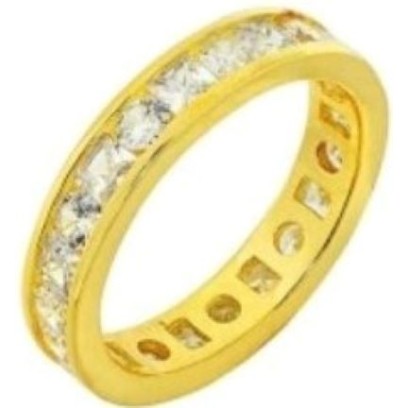 Prince Silvero Γυναικείο Δαχτυλίδι από Ασήμι 925 Επιχρυσωμένο νούμερο 55 9G-RG015-3