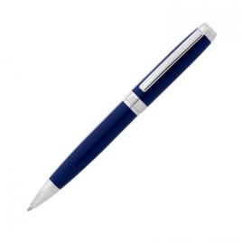 Μεταλλικό Visetti στυλό σε μπλε χρώμα με λεπτομέρειες σε ασημί χρώμα FO-PE038M
