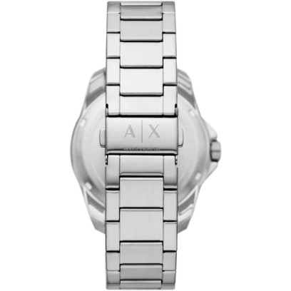 ARMANI EXCHANGE Spencer Silver Stainless Steel Bracelet AX1950