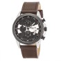 copy of 3GUYS Chronograph Brown Leather Strap  3G83003