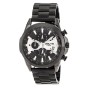 3GUYS Chronograph Black Stainless Steel Bracelet 3G45022