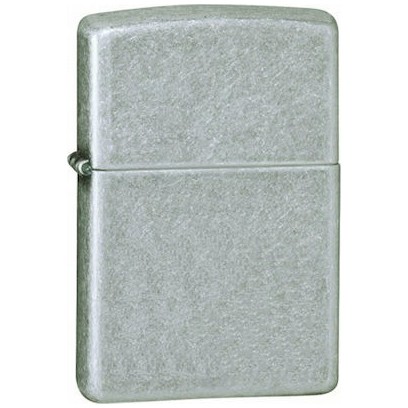 Zippo Αναπτήρας Λαδιού Αντιανεμικός Antique Silver