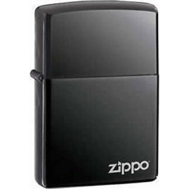 Zippo Αναπτήρας Λαδιού Αντιανεμικός Black Ice Classic Logo