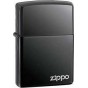 Zippo Αναπτήρας Λαδιού Αντιανεμικός Black Ice Classic Logo