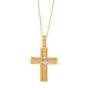 Women gold cross