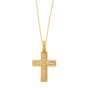 Women gold cross