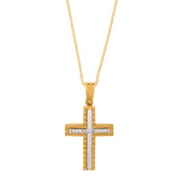 Women gold cross