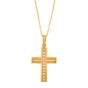 Women gold cross