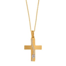 Women gold cross