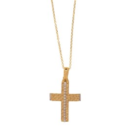 Women gold cross