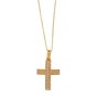 Women gold cross