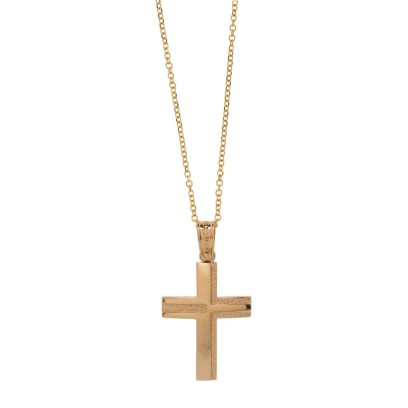 Gold cross