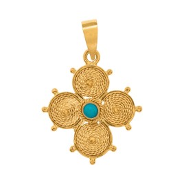 Gold cross