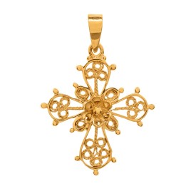 Gold cross