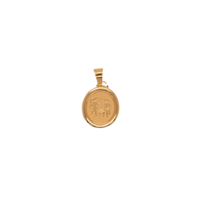 Gold pendant