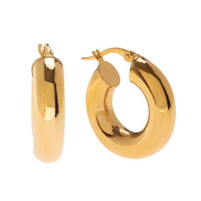 Gold earrings