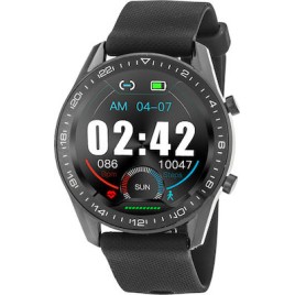 3GUYS Smartwatch Black Silicone Strap 3GW2592