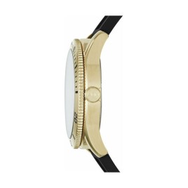 ARMANI EXCHANGE Enzo Gold Black Rubber Strap AX1828