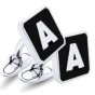 Personalized Square Cufflinks With Initial And Engraving