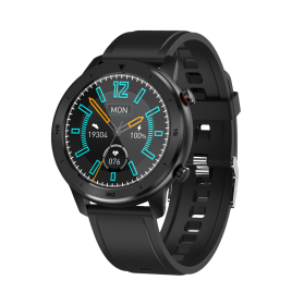 DAS.4 SQ12 smartwatch Black Silicone