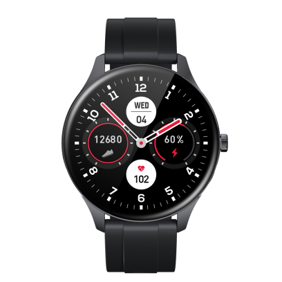 DAS.4 SL24 smartwatch Black Silicone