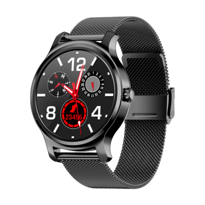 DAS.4 SL20 smartwatch Black Silicone