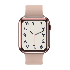 DAS.4 SG60  smartwatch  RoseGold Case/ Pink Silicone