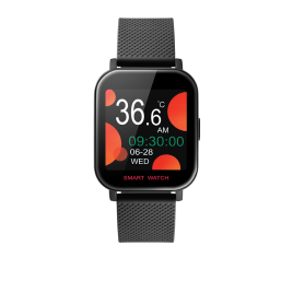 DAS.4  SL44 smartwatch Black Silicone