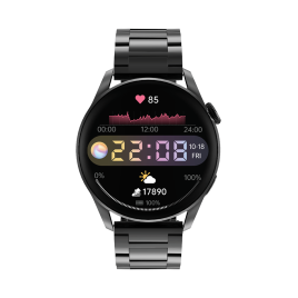 DAS.4 SP40 smartwatch Black Silicone