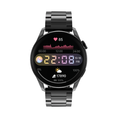 DAS.4 SP40 smartwatch Black Bracelet