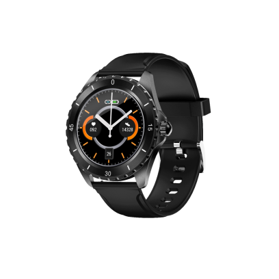 DAS.4 SG40 smartwatch Black Case/ Black Silicone Strap